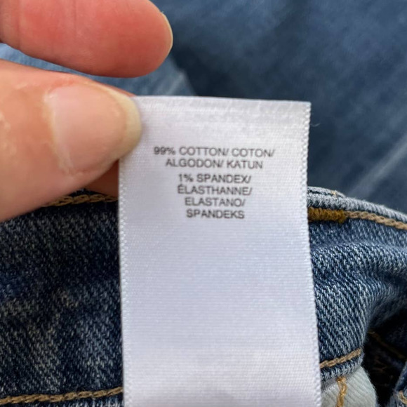 Lucky Brand Sienna Cigarette Womens Jeans Size 4/27 Skinny Mid Rise Denim Blue - Picture 10 of 13